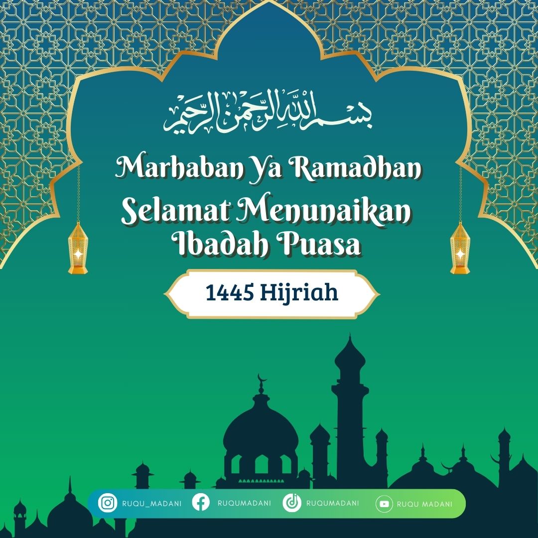 Marhaban Yaa Ramadhan